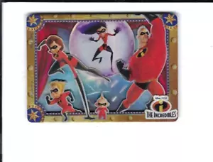 2023 CARD FUN DISNEY PIXAR 37TH ANNIVERSARY THE ICREDIBLES 3D GOLD ACTION CARD - Bild 1 von 2
