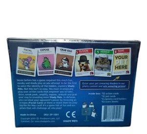 Shady Pets Card Game Family Friendly Party Games Card Games Age 7+ SEALED - Picture 1 of 3