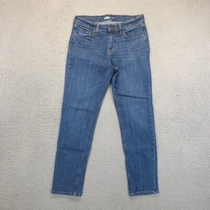 Old Navy Jeans Womens Size 4 Blue Boyfriend Mid Rise Comfort Casual Denim - Picture 1 of 14