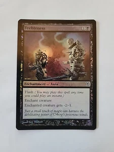 Foil MTG Feebleness Time Spiral 110/301 Regular Common - Picture 1 of 1