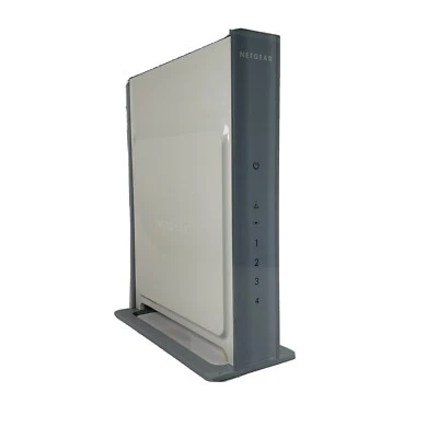 NetGear WNR834M RangeMax Next Wireless N Router w/ Adapter Tested Working  - Image 1 of 3