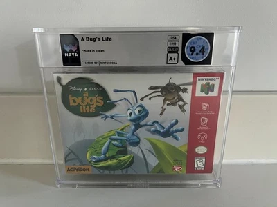 A Bug's Life (Nintendo 64, N64) WATA 9.4 A+ New Sealed Graded CGC VGA PSA 1st - Image 1 of 4