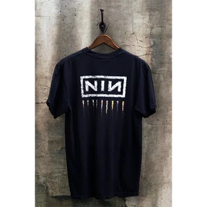 Camiseta NINE INCH NAILS 1994 Salt & Teeth Spiral Drip Edición Definitiva PEQUEÑA - Imagen 1 de 4