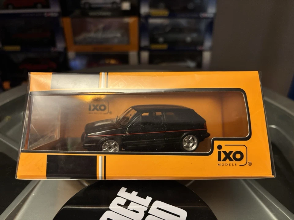 Volkswagen Golf GTi MK2 1984 modelos IXO negro 3 puertas LHD 1/43 SIN USAR, EN CAJA CLC417N Foto 1 de 1