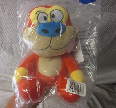 Nickelodeon Ren & Stimpy 7” Stimpy Plush Stuffed Animal Kidrobot Phunny NEW! - Image 1 of 4