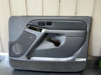 OEM 2003-2006 GMC YUKON DENALI Passenger Right Front Door Panel Bose GREY Foto 1 de 4