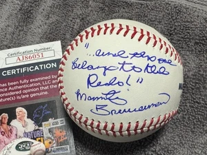 MARTY BRENNAMAN signiert beschriftet Major League Baseball Cincinnati Reds JSA COA - Bild 1 von 1