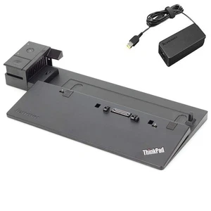 DOCKING STATION LENOVO 40A1 THINKPAD ULRA DOCK 00HM918 SD20F82751 A475 L440 - Picture 1 of 4