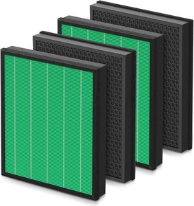 4x True H13 HEPA Filter Set for Coway AIRMEGA 300/300S MAX 2 Smart Air Purifier - Picture 1 of 6