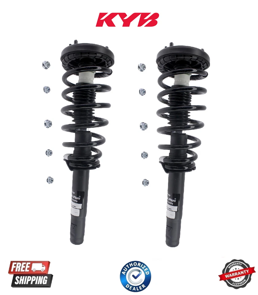 Completo muelle helicoidal delantero y trasero KYB-Strut-plus se adapta a 98-02 Honda Accord Foto 1 de 1
