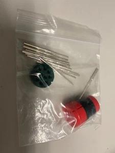 AERO QTY (1) 3824-105-1210 MIL-SPEC CIRCULAR INSERT 10 POSITION W/ PINS - Picture 1 of 1