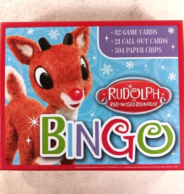 Rudolph the Red Nosed Reindeer Bingo Game - Image 1 of 3