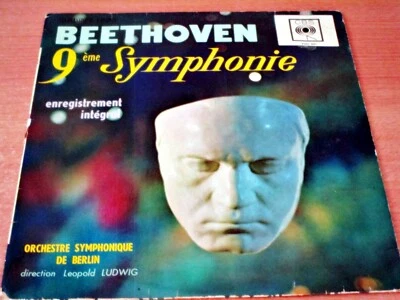 Beethoven 9ème Symphonie - Léopold Ludwig - 33 tours - Vinyle - Photo 1/4