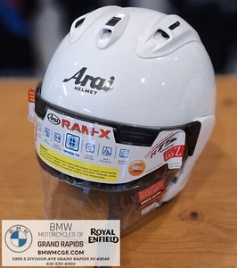 ARAI Ram-X Helmet M Diamond White (CLOSEOUT) - Picture 1 of 3
