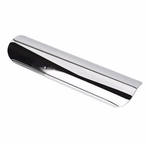 Plain Exhaust Heat Shield Heel Guard Cover For Harley Honda Kawasaki Suzuki Yama - Picture 1 of 4