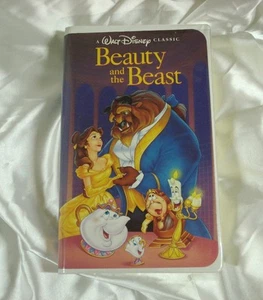SELTEN Walt Disney's Beauty and the Beast VHS 1992 schwarzer Diamant Klassiker - Bild 1 von 5