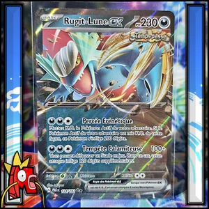 Carte Pokémon : Rugit-Lune EX 124/182 - PAR Faille Paradoxe - RR - NEUF - FR - Imagen 1 de 3