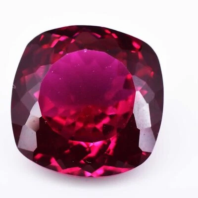 10,60 ct natürlicher roter Pyrop Granat Kissenschliff FACETTED Edelstein, Mos... - Bild 1 von 4