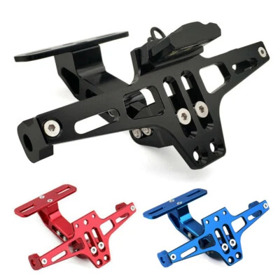 License Plate Holder Tail Tidy LED For Honda CBR900RR 1000RR CRF250L 300 CRF450L - Image 1 of 4