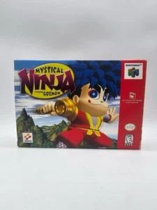 Mystical Ninja Starring Goemon (Nintendo N64) Cart And Box Only-Exceptional Box! - Picture 1 of 10