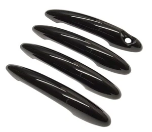 4PCS Gloss Black Door Handle Overlay Cover Fits Countryman R56 R60 4 Door - Bild 1 von 1