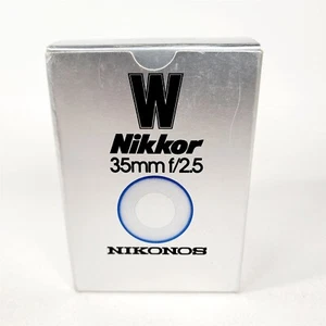 Lente Nikkor 35mm F2.5 Nikonos de colección en caja original - Imagen 1 de 5