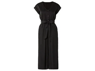 esmara® Damen Jumpsuit, 7/8 Länge (schwarz, 42) - B-Ware neuwertig - Bild 1 von 2