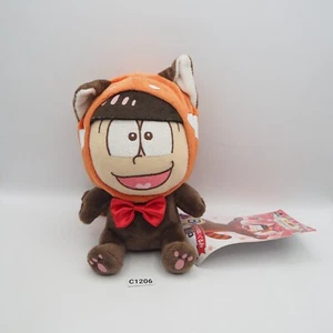 Osomatsu San C1206 Matsuno Banpresto 2017 Premio 6" Peluche TAG Juguete Muñeca Japón - Imagen 1 de 8