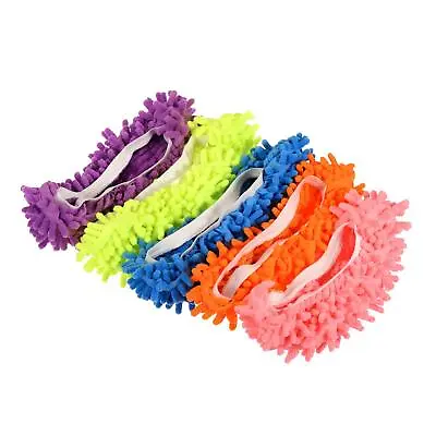 10pcs Cleaning Shoes Cover Multifunction Chenille Microfiber Mop Slippers • 23.22£