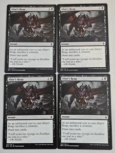 MTG 4x Altar's Reap BFZ 103/274 Moderate Play - Picture 1 of 2