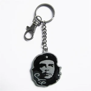 Vintage Double Faces Hero Metal Pendant Charm Key Ring Key Chain - Picture 1 of 3