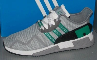 PARA HOMBRES ADIDAS EQT COJÍN ADV en colores GRIS/VERDE/BLANCO TALLA 12 Foto 1 de 3