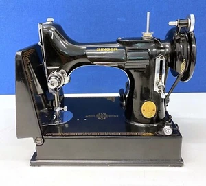 Máquina de coser Singer peso pluma 95K 1948 serie n.º EE808095 - Imagen 1 de 14