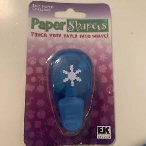 EK Success Paper Shapers KaleidoPunch Snowflake Paper Punch Blue Holiday