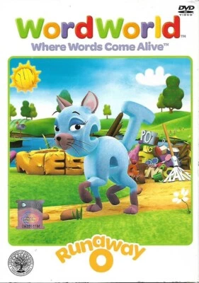 Wordworld Where Words Come Alive DVD Runaway O Happy Birthday Dog Chef Sheep - Image 1 of 4
