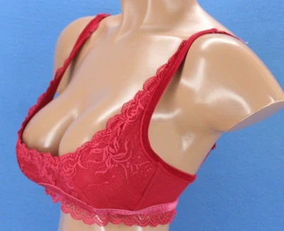 Victoria's Secret Very Sexy 1/4 Cup Unlined Bone In Plunge Bra Size M #C2650 - Image 1 of 4