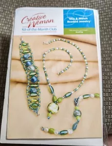 NUEVO Kit Creativo para Mujer del Mes Club Mezcla y Combinación Joyería con Cuentas - Imagen 1 de 4