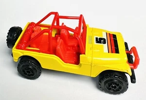 CORGI 1980s JUNIORS 1:64 #182 4X4 RENEGADE JEEP YELLOW VERY RARE CJ - Picture 1 of 7