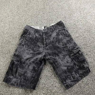 Pantalones Cortos Vans Para Hombre 30 Negro Gris Camuflaje Carga Aire Libre Patín Surf Sueltos Grunge Y2K Foto 1 de 4
