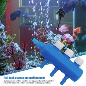 2024 Aquarium Air Tubing Valves Fish Tank Air Pump Splitter Valve Airline Tube - Picture 1 of 17