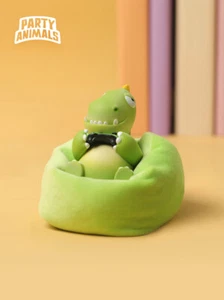 PartyAnimals Lying Win Series Estatuilla Underbite Cocodrilo Estatua Coleccionable - Imagen 1 de 8