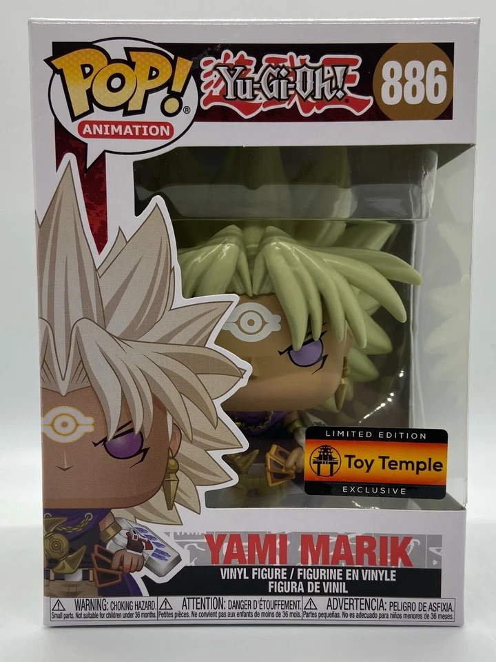 Funko Pop Yami Marik Yu-GI-OH! #886 ANIME TOY TEMPLE EXCLUSIVO con PROTECTOR Foto 1 de 1
