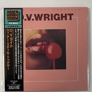 O.V. WRIGHT WE’RE STILL TOGETHER 1979 PAPER SLEEVE MINI LP JAPAN CD - Picture 1 of 2