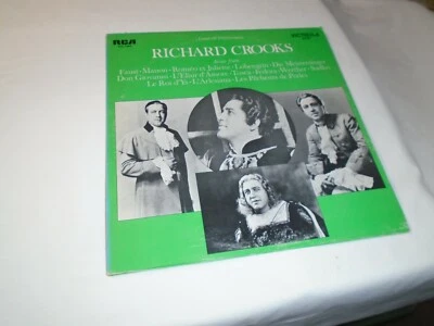 RICHARD CROOKS IMMORTAL PERFORMANCES various ARIAS LP record  UNPLAYED - Image 1 of 4