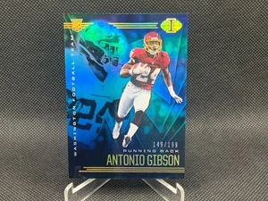 2020 Illusions ANTONIO GIBSON Light Blue /199 #33 Commanders - Picture 1 of 2