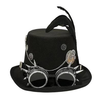 Kirks Folly Jennifer's Halloween стимпанк шляпа (черный) - Изображение 1 из 3