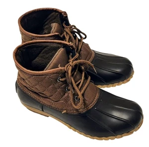 🔥St. John's Bay Denton Damen-Regenstiefel mit flachem Absatz Größe 8.    Der Herbst ist da! 🔥  - Bild 1 von 8