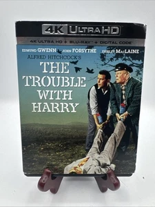 The Trouble With Harry 4K UHD Blu Ray Hitchcock w/Slipcase - No Digital Code - Foto 1 di 10