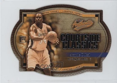2002-03 Fleer Authentix Courtside Classics Shaquille O'Neal #7CC HOF - Image 1 of 2