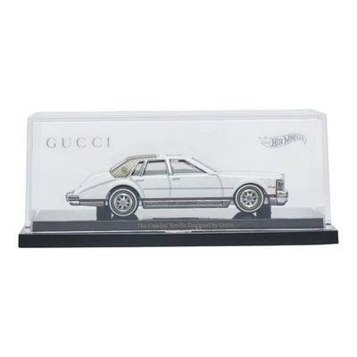 Gucci Hot Wheels Cadillac Seville Limited Mini Car w/Box Used - Image 1 of 4